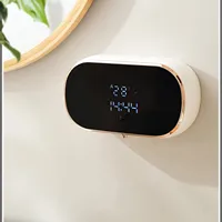 เครื่องจ่ายสบู่อัตโนมัติแบบติดผนัง ความจุขนาดใหญ่ เครื่องจ่ายสบู่เซ็นเซอร์แบบชาร์จไฟได้แบบไม่ต้องสัมผัสพร้อมหน้าจอ LED, สมาร์ทอิเล 3