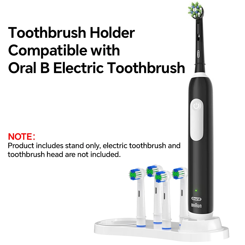 Compatible with Oral B Electric Toothbrush Holder, Toothbrush Heads Stand Base for OralB Pro and D Series Electric Toothbrushes