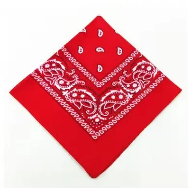 1-3Pcs Fashion Hip Hop Cotton Bandana Square Scarf 54cm*54cm Black Red Paisley Headband Printed For Women/Men/Boys/Girls - Image 15