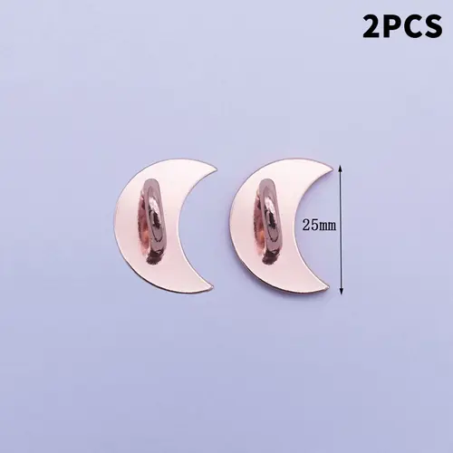 2/4PCS Adhesive Metal Stars Moon Bow Phone Charm Holder Phone Case Finger Ring Stand Hook Buckle Charm Clasp Accessory String - Image 18