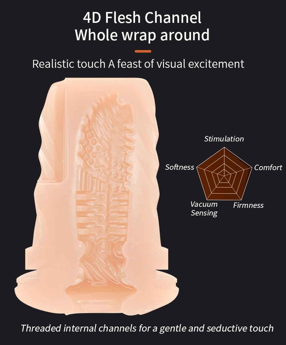 Automatic Masturbation Cup With Vibration And Blowjob Function_voghion.com