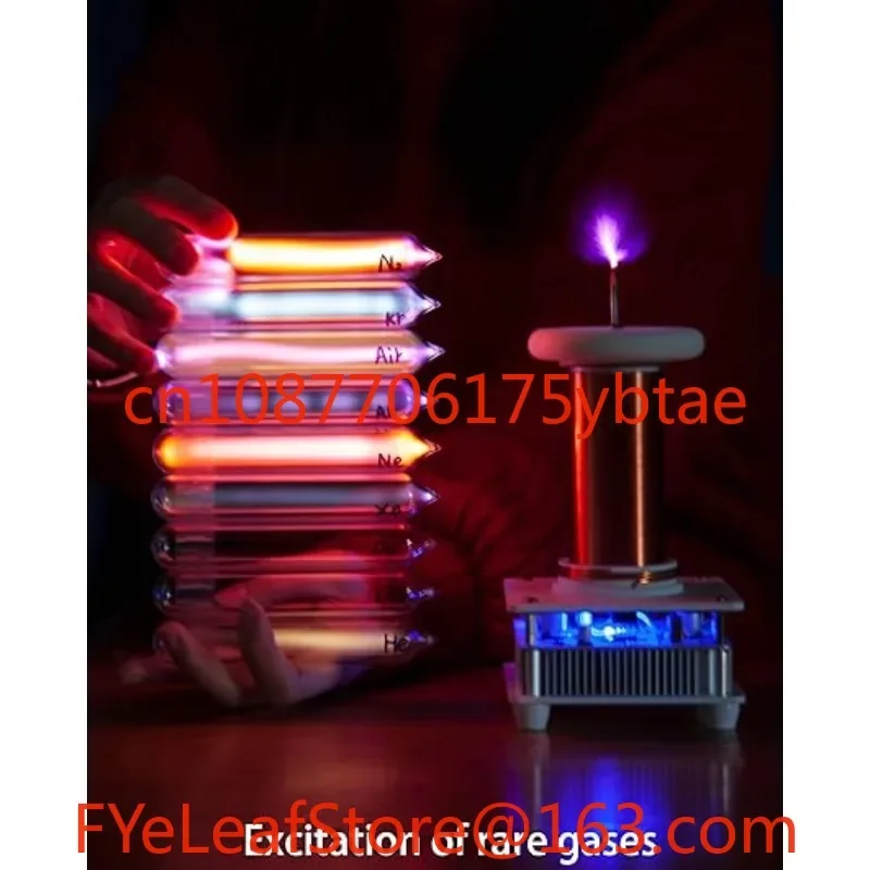 99.999% pure rare luminescent gas element seriesMulti piece sealed glass tube containing