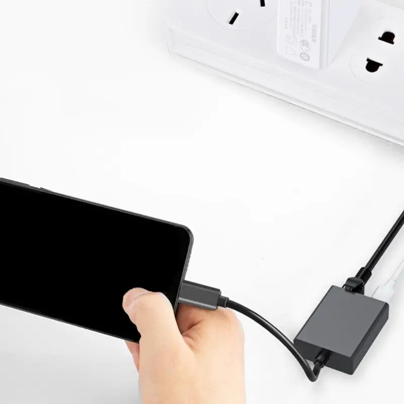 PD100W 빠른 충전 알루미늄 합금 D2RC를 가진 C 형 이중 기능 Ethenet Hub