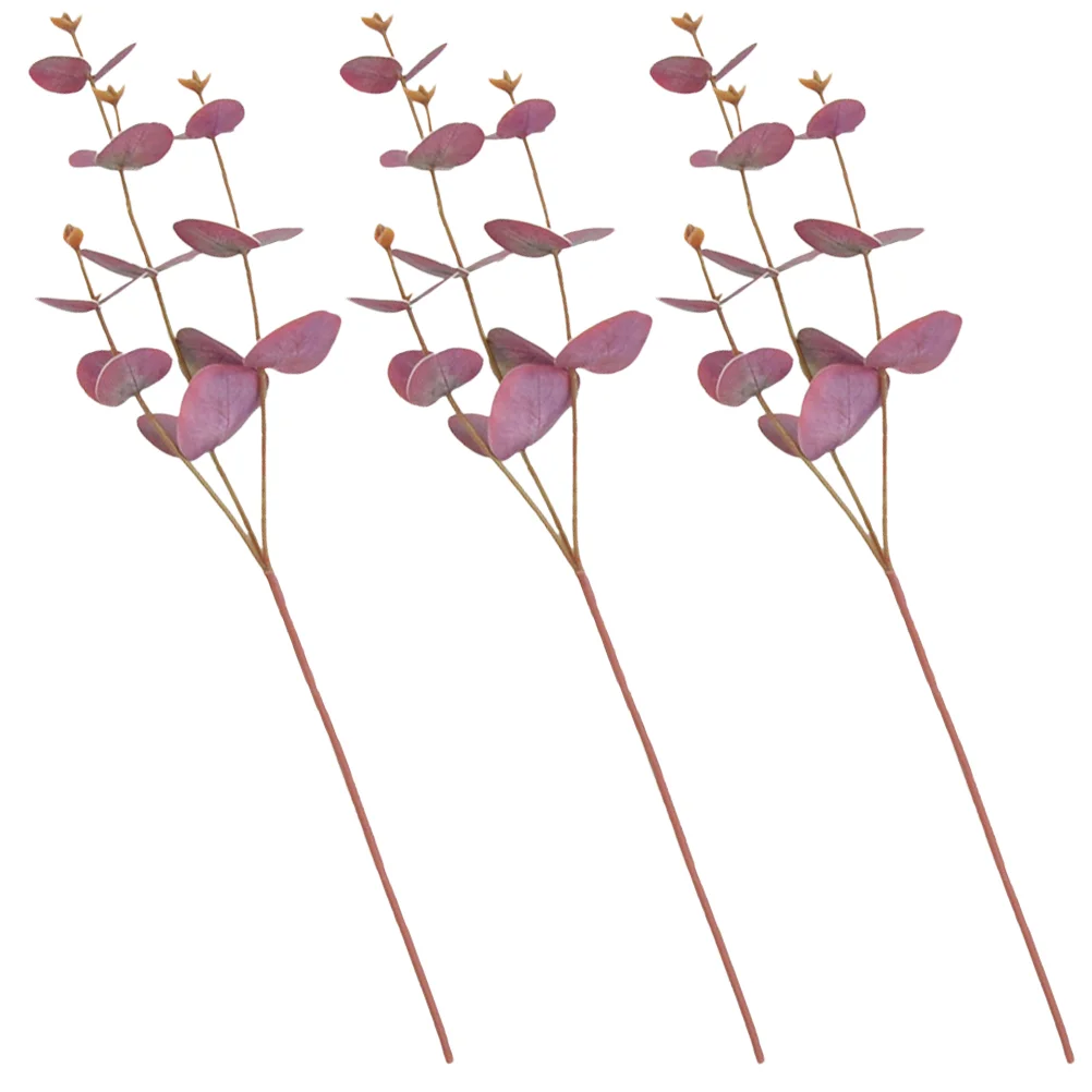 

Eucalyptus Stems Decor Artificial Eucalyptus Leaves Faux Greenery Branches Wedding Centerpiece Flower Floral Arrangement