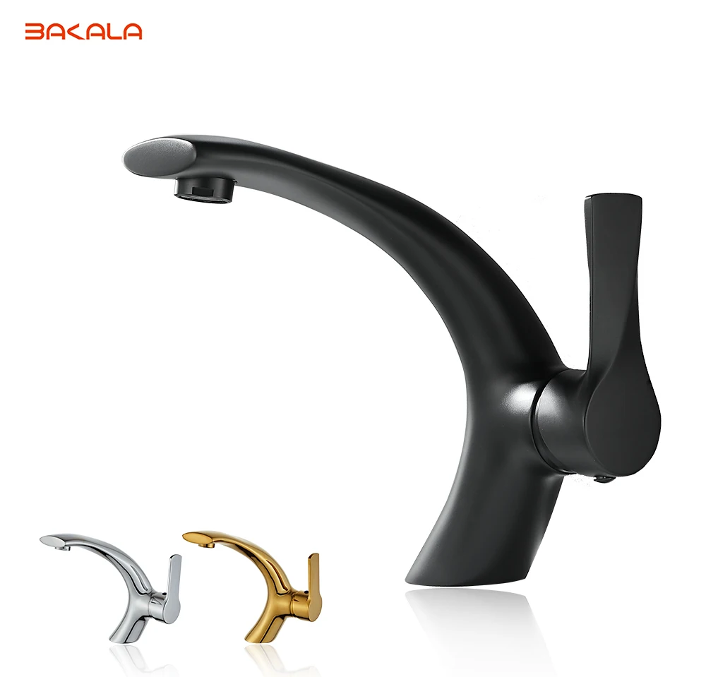 BAKALA Modern Washbasin Design Bathroom Faucet Mixer Waterfall Hot and Cold Water Taps for Basin of Bathroom F-6141-1 basin faucet,bathroom faucet