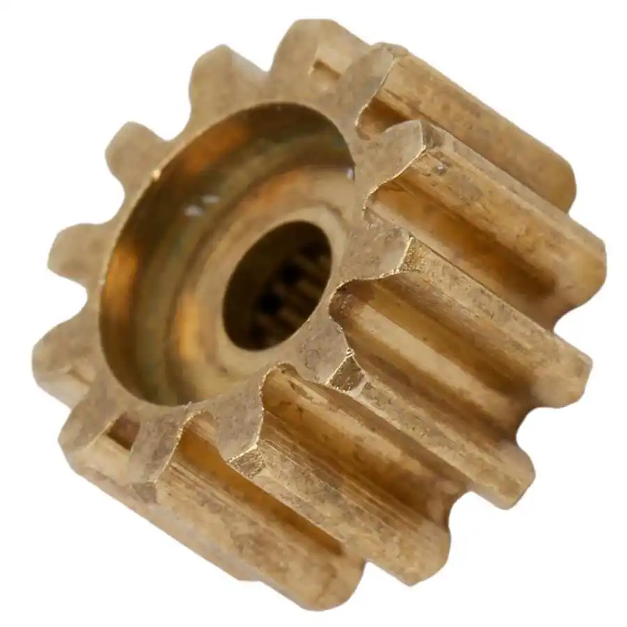Description Picture 4 of item4305‑0025‑0012 Servo Gear 12 Tooth Brass Gear 25 Tooth Spline MOD 0.8 Gear Replacement Servo Parts 12 Tooth Servo Gear