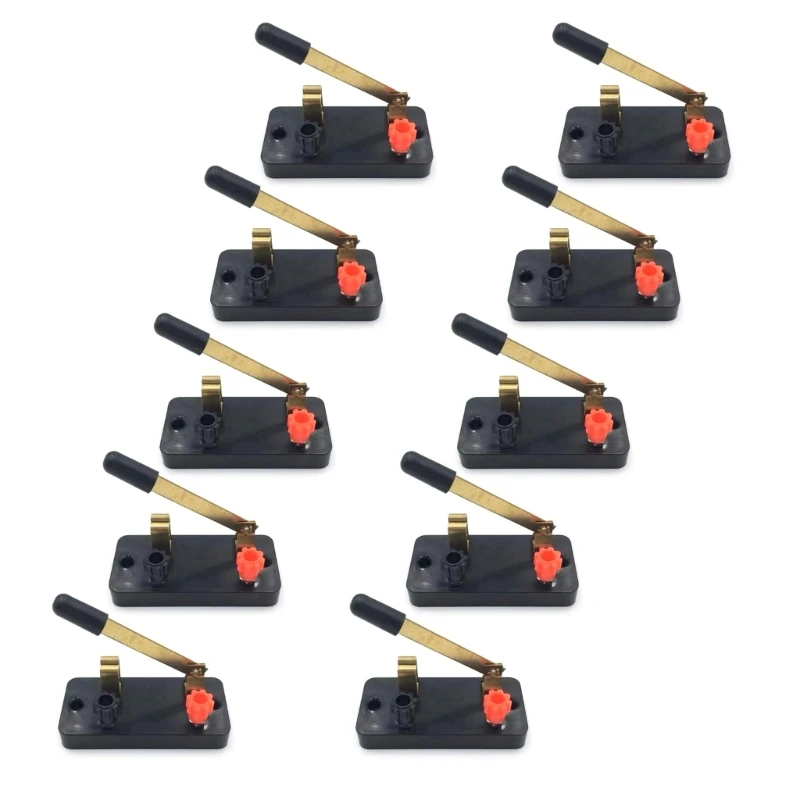 

10Pcs Single Poles Physics Throw Educational Laboratory Equipment