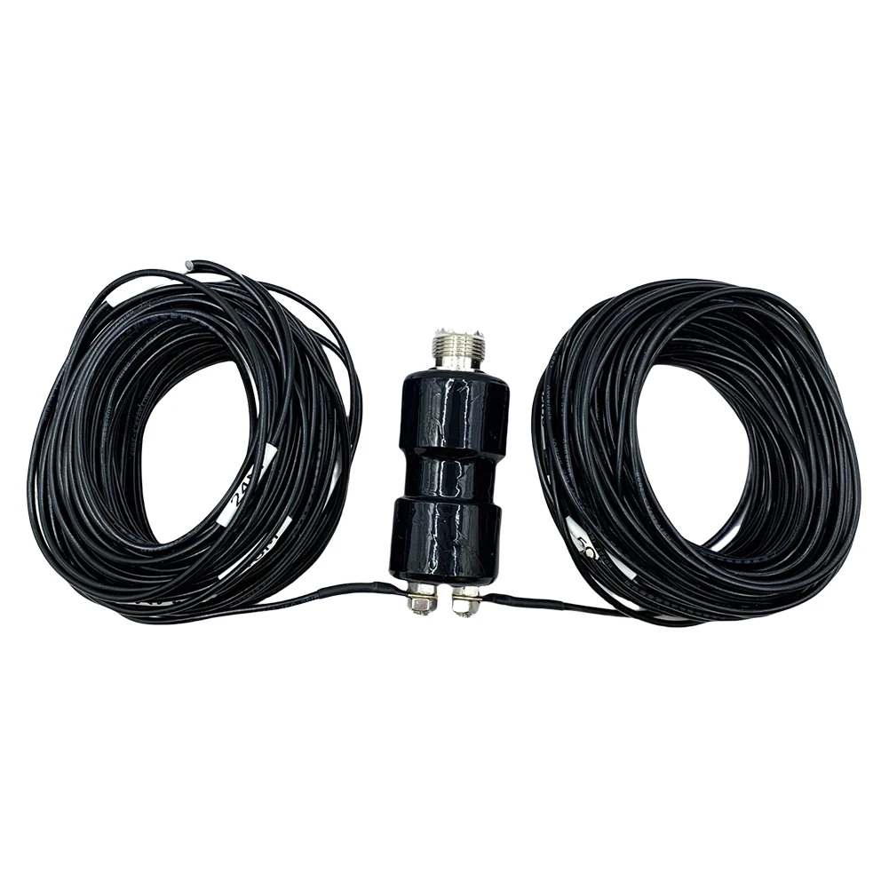 5-50MHz HF 수평 다이폴 안테나 휴대용 햄 라디오 단파 안테나 포켓 HF 안테나 (무선 통신용)