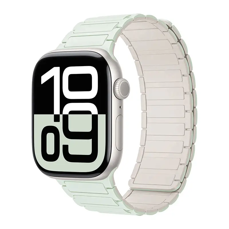 Magnetic Silicone Band for Apple Watch Ultra 3 2 49mm 46mm 42mm 45mm 44mm 40 41mm Strap IWatch Series 11 10 9 8 7 6 SE Bracelet - Image 12