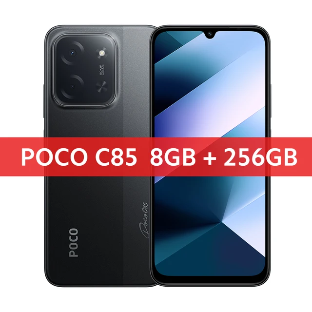 POCO C85 Global Version Smartphone 128GB 256GB MTK Helio G81-Ultra