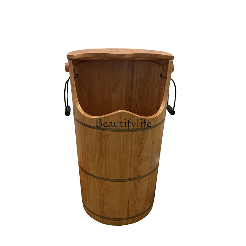 

Foot Massage Foot Bath Footbath Barrel Oak Fumigation Height Foot Barrel