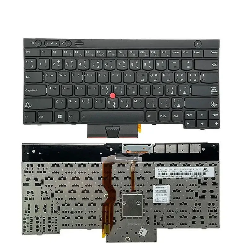 Per Lenovo Thinkpad T530 T530I T430 T430S T430I X230 W530 L430 L530 Tastiera Per Laptop Arabo Ar