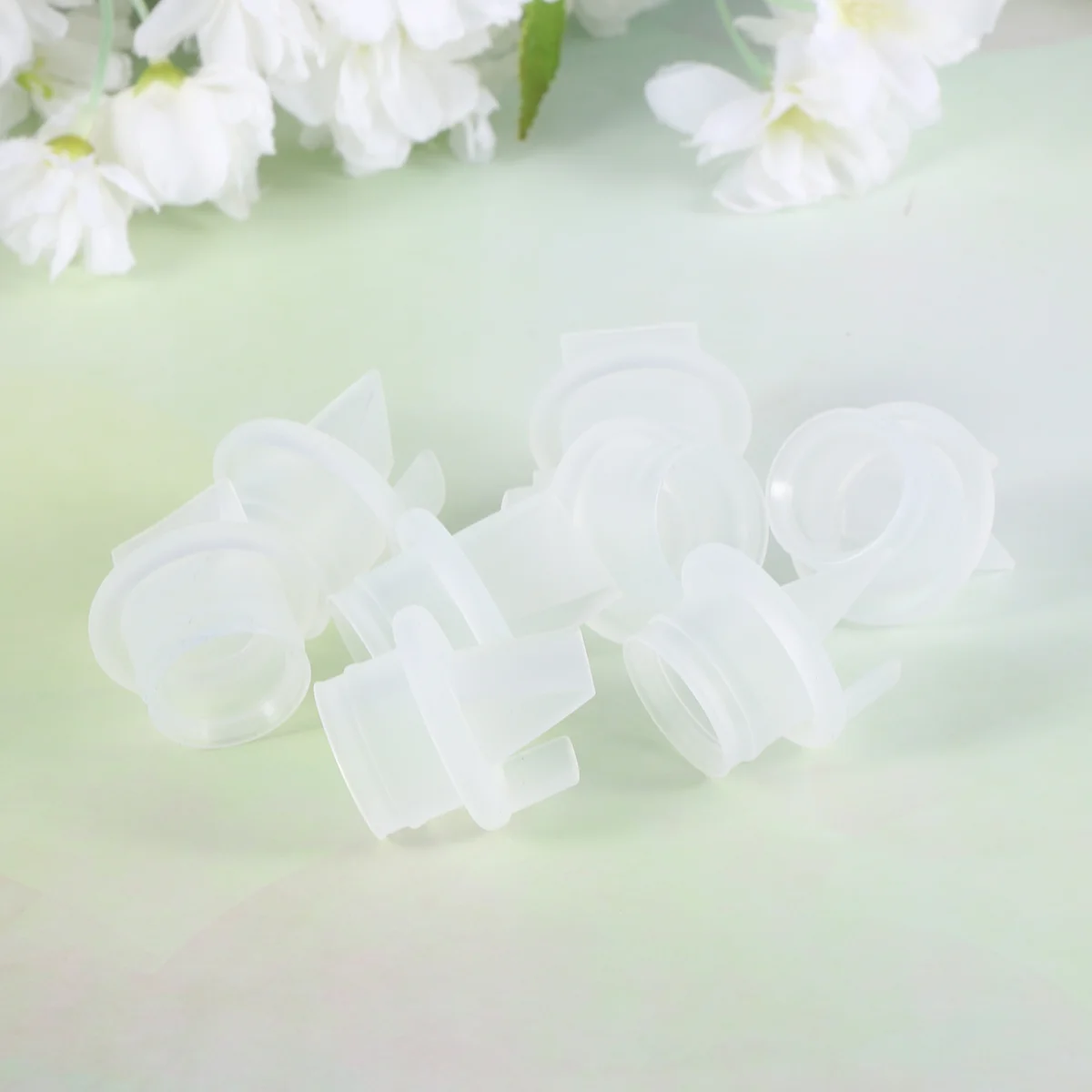 

8pcs Electric Breast Pump Silicone Replace Accessories Pump Parts for Baby