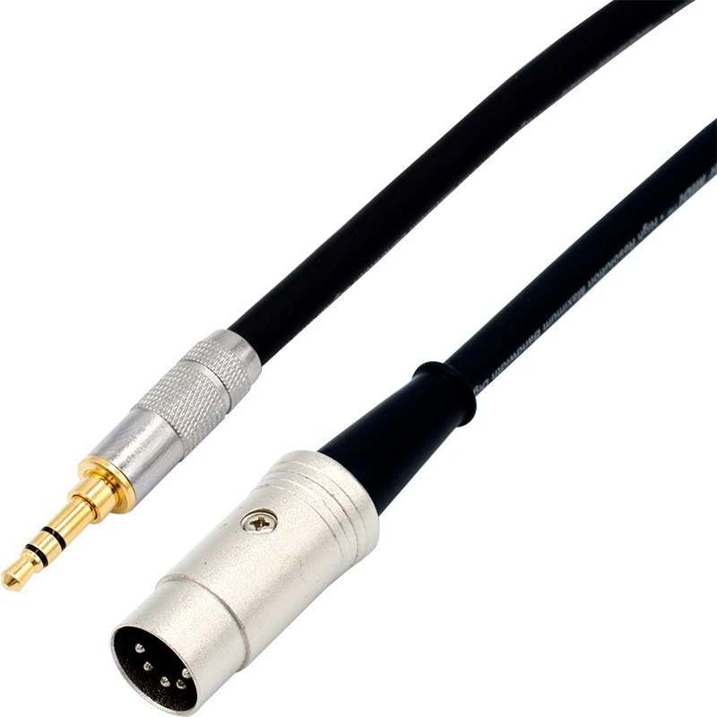 High-Quality Right Angled 3.5mm to MIDI 5-Pin Cable