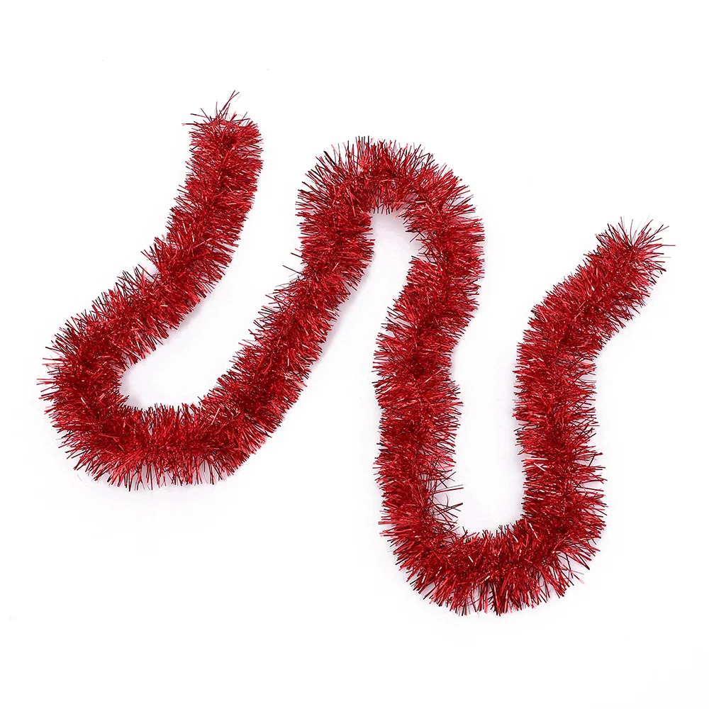 2 m Weihnachtsgirlande, Dekoration, Weihnachtsbaum-Anhänger, Ornament für Heimdekoration, Outdoor, Neujahr 2026, Girlande, Geschenke, Zubehör – Detail 11