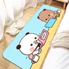 Cute Bubu and Dudu Door Mat Entrance Non-slip Doormat Washable Kitchen Carpet Living Room Hallway Rugs Bathroom Bath Door Mats 3