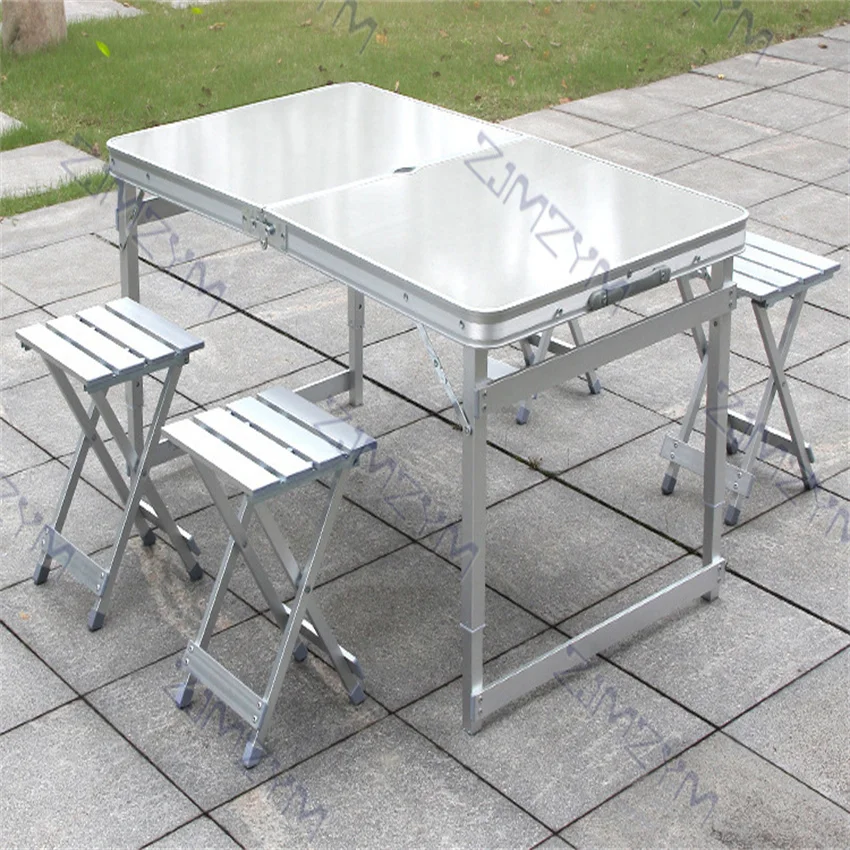 Table Pliante Extérieure, Table De Camping En Alliage D'Aluminium Mini Table  Pliante Portable Avec Sac De Rangement Pour Rand[H926] - Cdiscount Sport