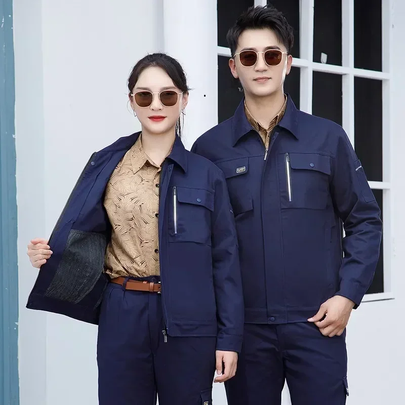 

Coveralls5xl одежда для мужчин, Фабричный костюм, рабочие рукава, рабочая Механическая мастерская, длинная мужская униформа для автомобиля, Женская рабочая одежда