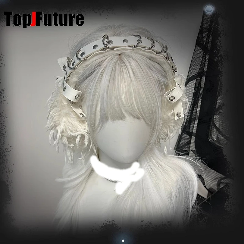 thumbnail image 2 of Christmas Ear Warmers Headband Lolita Kawaii Cute Bear Ears Hair Band Ear Warmers Headband Head Wrap Women Girls Winter Christmas Party Halloween (bear Ear Earmuff Pink Muffs For Snow 2 of 10