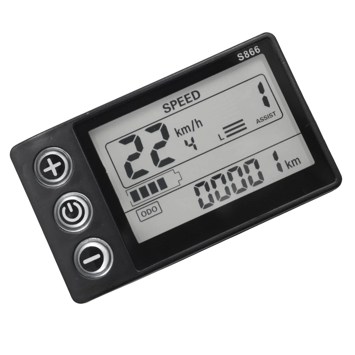 

24V 36V 48V 60V S866 Controller Panel Dashboard Waterproof 6PIN Electric Bike LCD Display for Electric E-Bike Scooter