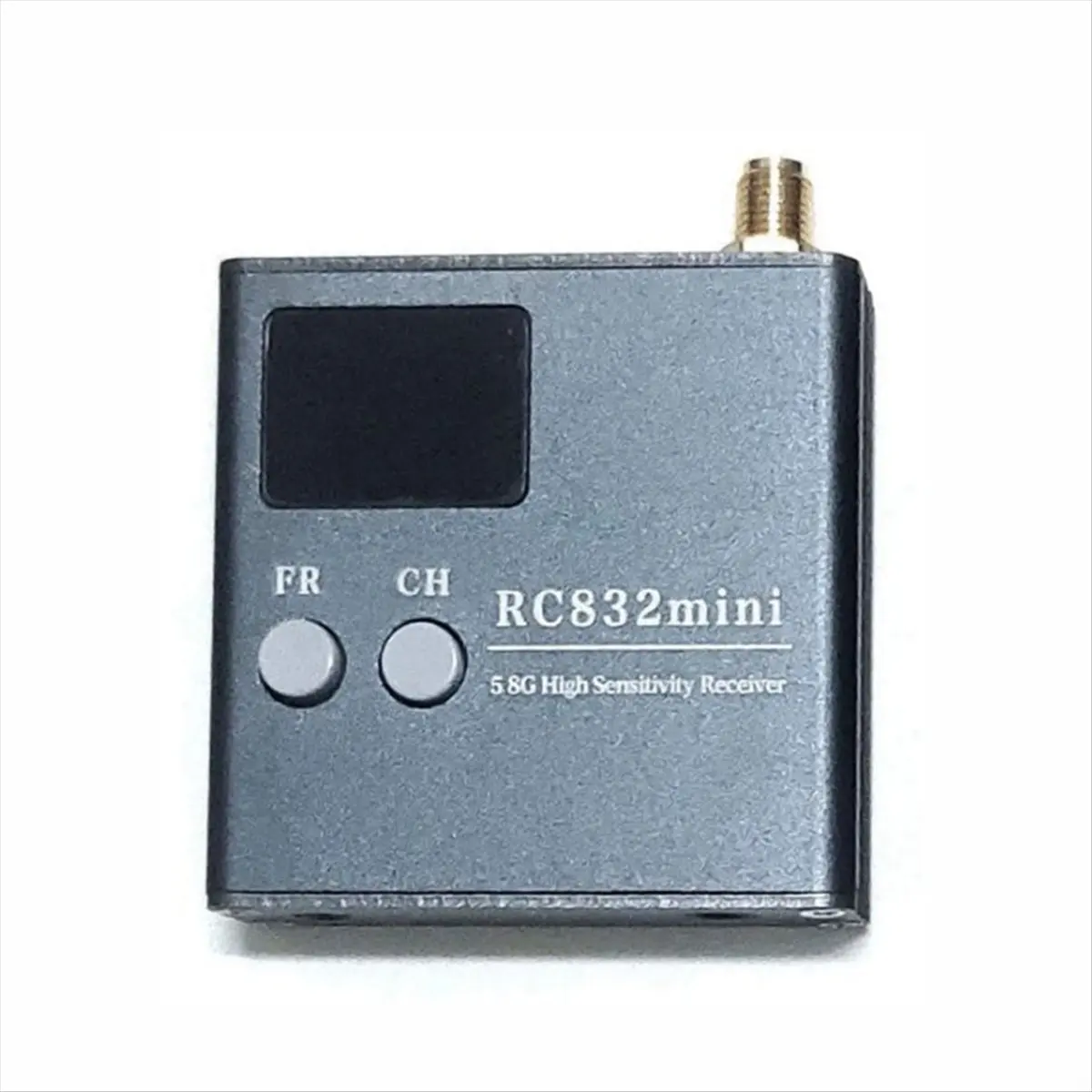 A23G RC832Mini 4.9-5.8G 56CH 고감도 수신기 FPV 멀티로터용 A/V 및 전원 케이블이 포함된 무선 수신기
