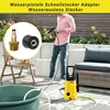 M22Quick Connect Adapter M22 14mm Connector for Karcher K2-K7 With Brass Washer Gun Hose Pipe Convert Tool Quick Release Adapter 6