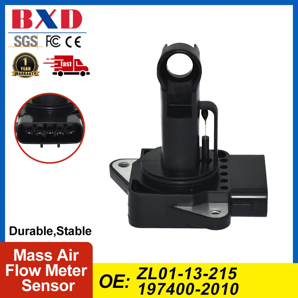 

MAF Mass Air Flow Meter Sensor ZL01-13-215 197400-2010 ZL0113215 1974002010 For Mazda 3 5 6 MX-5 Protege RX-8
