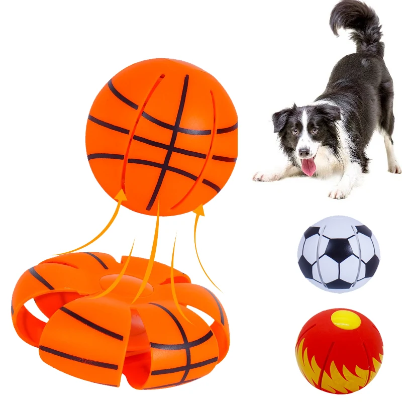 InteractivePuppyDogToysMagicFlyingSaucerBallThrowingBallFor