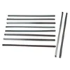 10 Pcs Mini Hacksaw Blade Multifunctional Saw Blade Metal Plastic Cutting Hand DIY Model Manual Woodworking Hand Tool 6In 24T 4