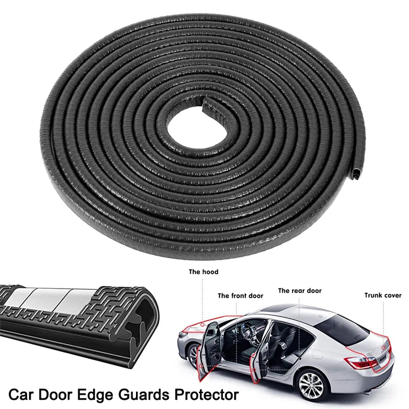 5M Protection Portiere Voiture, Car Edge Trim Seal Pad de Protecteur de  Bord de Porte de Voiture en forme de U, adapté aux voitures SUV MPV et à la  plupart des modèles (