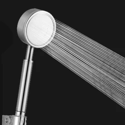 Bathroom Accessories Shower Head High Pressure Nozzle Sprayer Stainless Steel Showerhead Rainfall Water Saving Pressurization