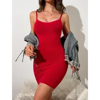 New Seamless Shapewear Slips Sleeveless Under Dress Women Smooth Dress Full Slips Body Shaper Tummy Control Slip Slimming Cami 2