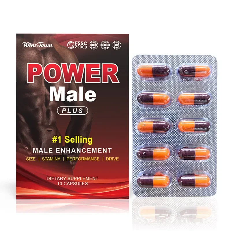 

1 Box of Male Plus Male Size Health Food Maca Capsules for Men