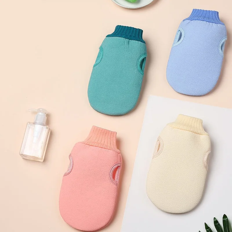 1pc Bath for Peeling SPA Exfoliating Shower Brush Body Cleaning Scrub Mitt Rub Dead Skin Gloves Shower Towel Foam Body Massage 4