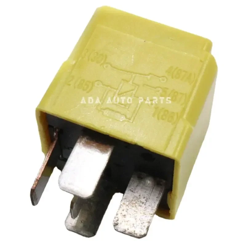 Relais Jaune 5 Broches 12V – Référence A0025421419 / 4R0007794-00 – Compatible Moteurs AE CMSR Et Autres