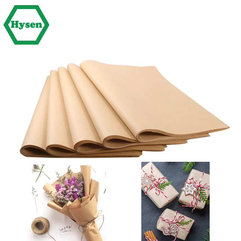 Geweldig drinken speler Hysen Bruin Kraftpapier Lakens Voor Bloemen Biologisch Afbreekbaar Poster  Papier Inpakpapier Verpakking Rolls| | - AliExpress