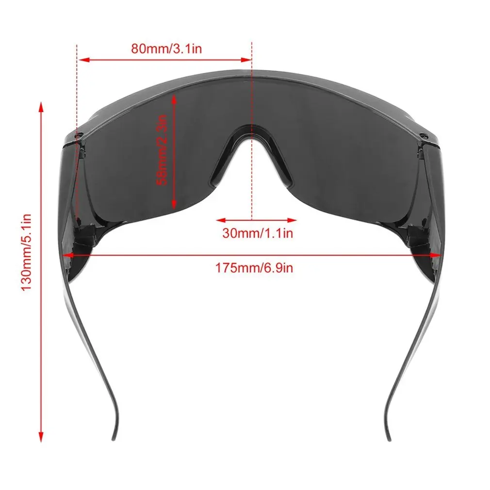Eye Protective Dustproof Glasses Welding Safety Goggles OPT/E light/IPL/Photon Beauty Instrument Laser Goggles