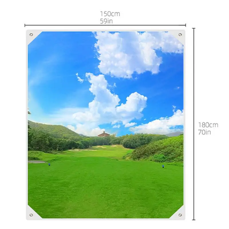 Practice Tennis Targets Softball Training Practice Screen Low Noise Golf Practice Aid And Training Aid For Indoor Backyard 6