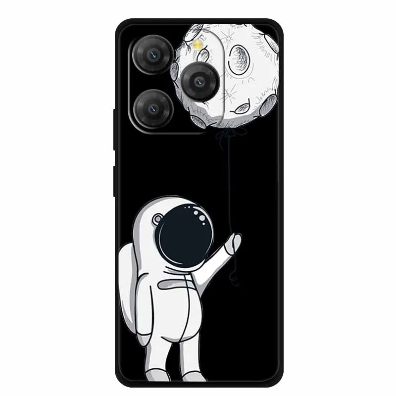 Cartoon Soft TPU Silicone Back Cover for Blackview Shark 9 - 6.67