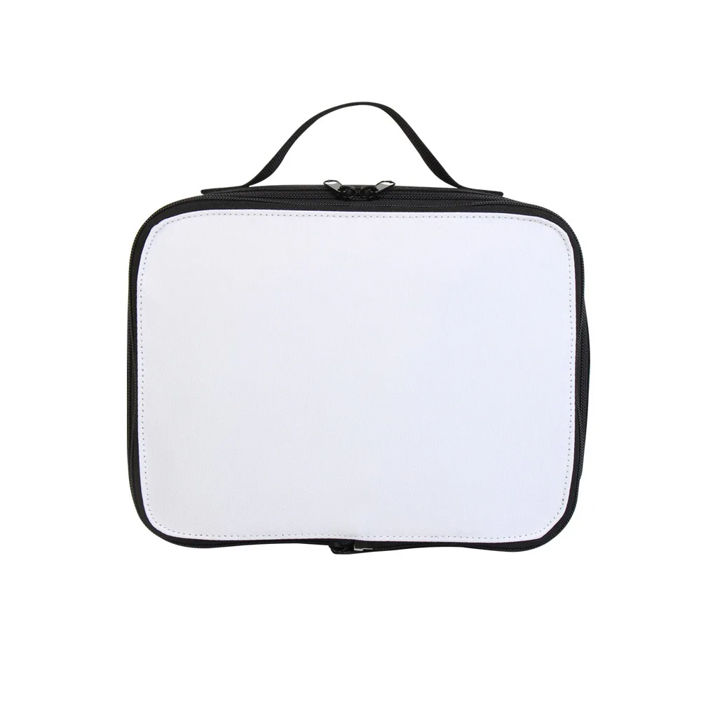 Insulated Lunch Bag Sublimation Blanks Hand-held Portable Storage Bag School Office Food Water Thermal Cool Insulation Box