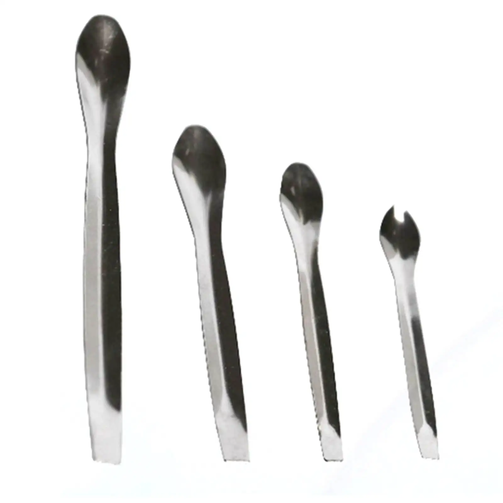 

Length x Width 105x12/125x13/140x15/160x15/180x16/200x17.5/200x19mm Stainless Steel Single Head Medicine Reagent Spoon