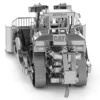 bulldozer 3D Metal Puzzle model kit DIY Laser Cut Puzzles Jigsaw Toy For Children 2