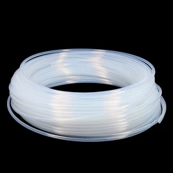 Clear PTFE Tube, FEP Insulated Hose for 3D Printing - Various Sizes (Transparent)