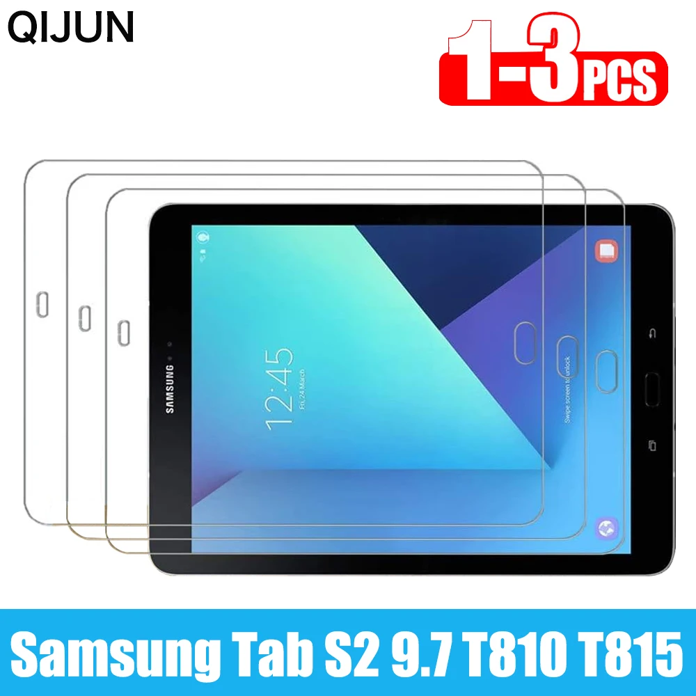 

HD Tempered Glass For Samsung Galaxy Tab S2 9.7 inch T810 T813 T815 T819 Tablet Screen Protector 2.5D Premium Protective Cover