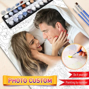 iPersonalized Photo Painting By Numbers Kit 1