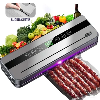 Mi Electric Vacuum Sealer Machine Dry/Wet Food Packaging Vacuum Sealing BagsFood Storage Vacuum Packaging Machine for Kitchen 1