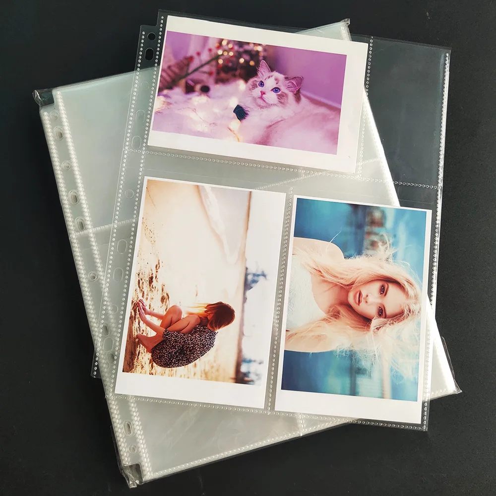 A4BinderPocketSleevesClearforPhotocardsPostcardsPoster