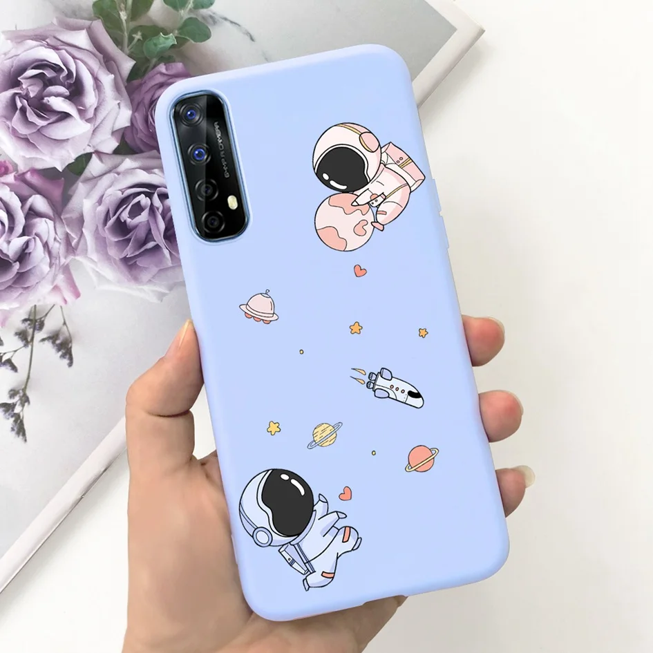 Lovely Astronaut Dinosaur Soft Silicone Phone Case Cover