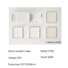 220V Electric Sandwich Maker Waffle Maker Toaster Baking Machine Multifunctional Breakfast Toast Pressure Pancake Maker 600W 6