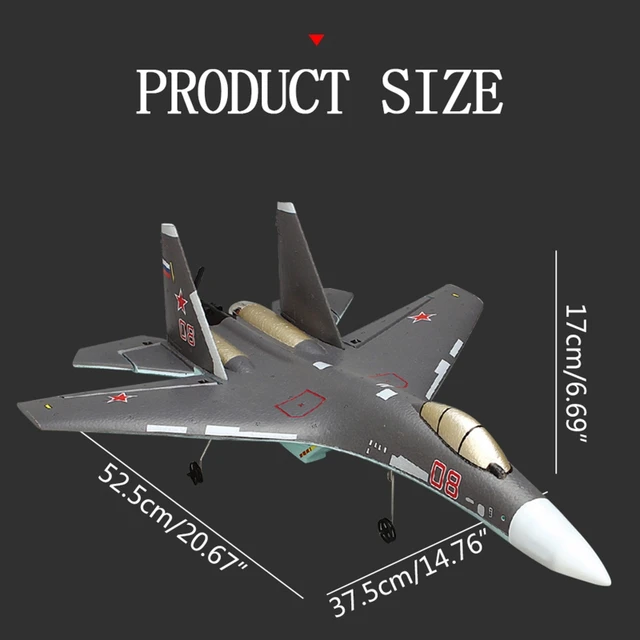 Stunt RC Aircraft Six-Axis Remote Control Air Plane Easy Flying Toy 2.4G 4CH RC Fighter Teens Outdoor Play Birthday Gift 6